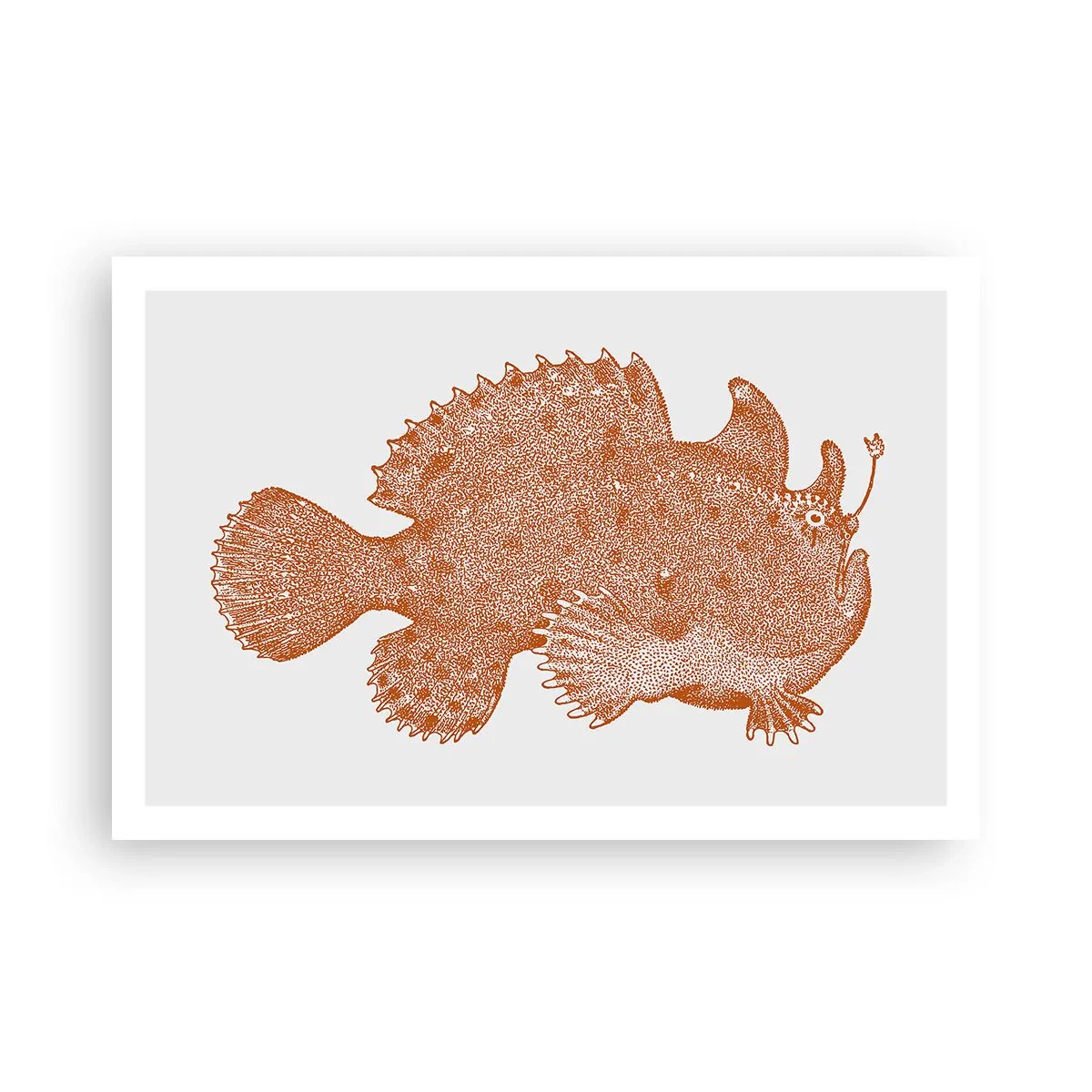 Affiche - Poster - Et pourtant un poisson - 91x61 cm