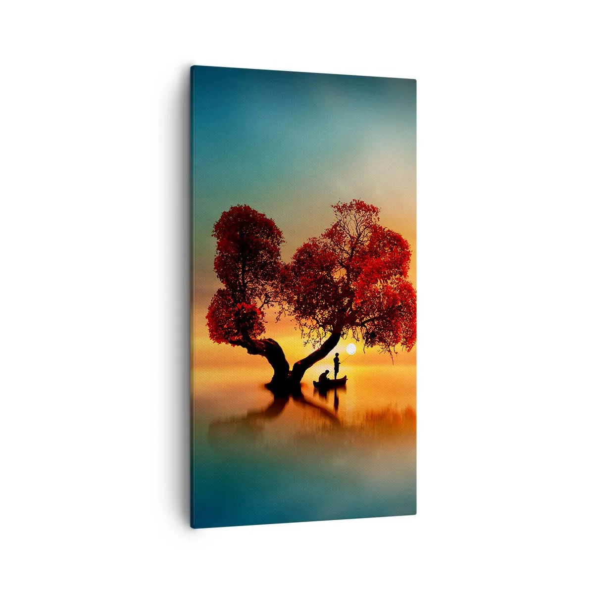 Impression sur toile - Image sur toile - Plénitude et éloignement sans monde - 55x100 cm