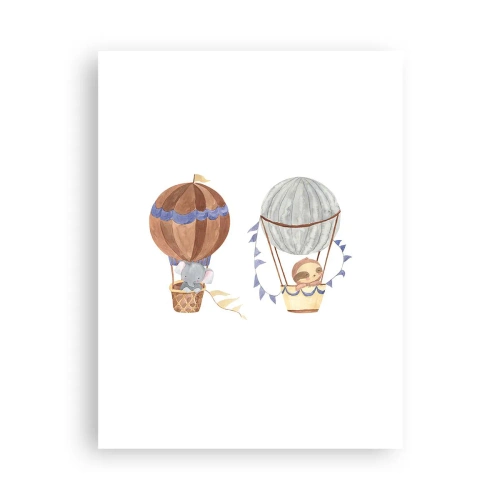 Affiche - Poster - Compagnons de voyage - 30x40 cm