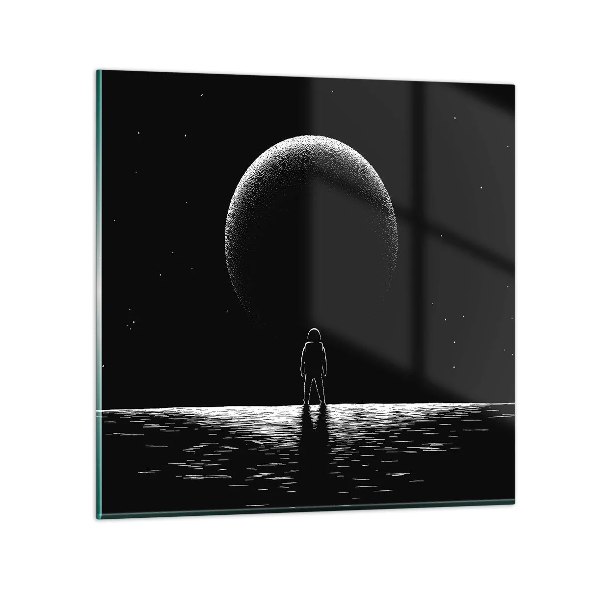 Impression sur verre - Image sur verre - Face à face - 40x40 cm