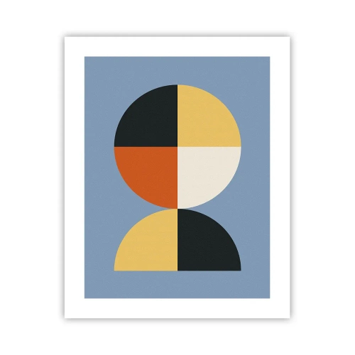 Affiche - Poster - Regarde et compte - 40x50 cm