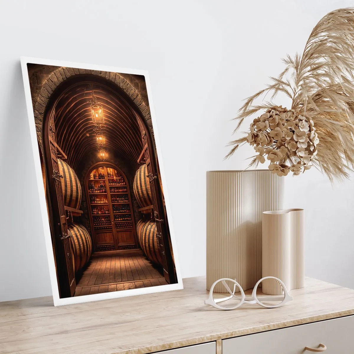 Affiche - Poster - Cave climatisée - 61x91 cm