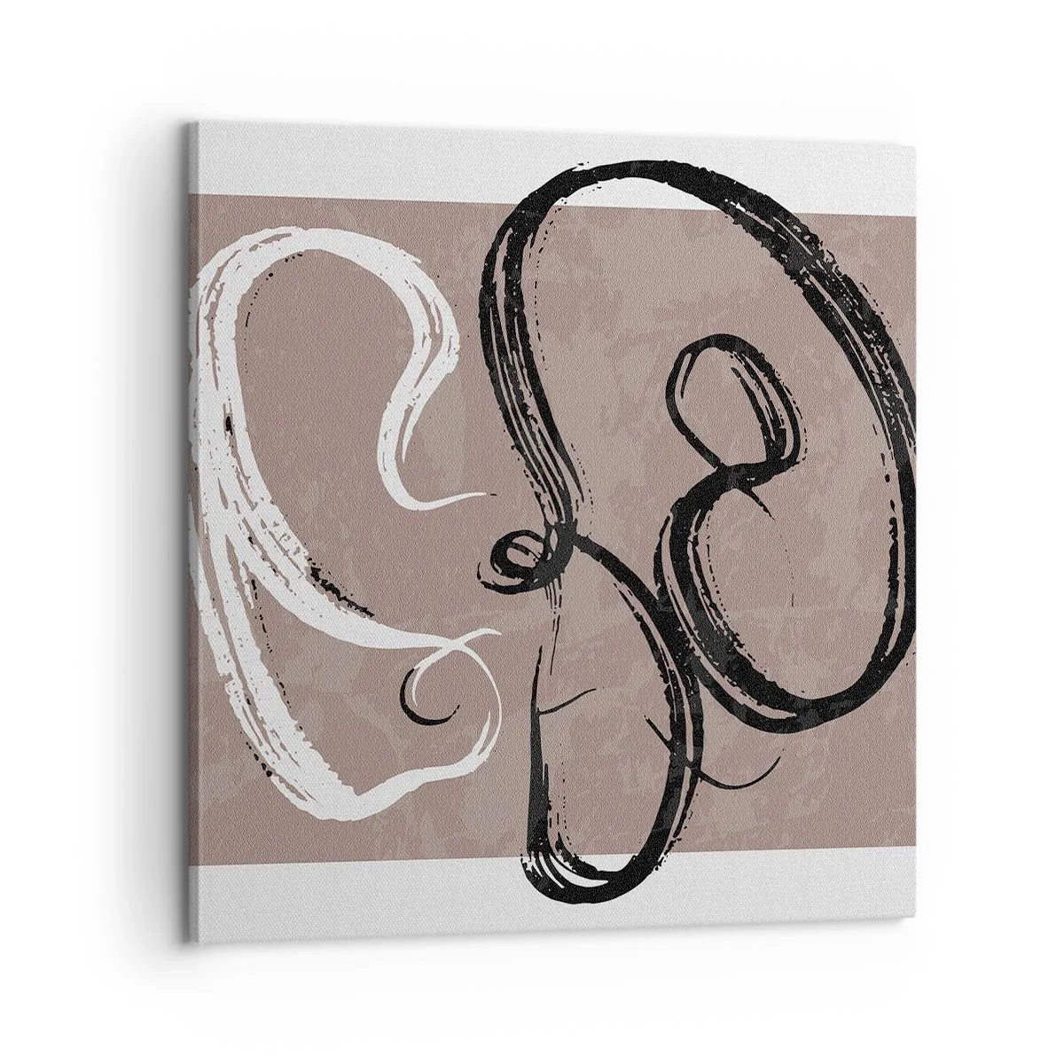 Impression sur toile - Image sur toile - Composition – la recherche de la plénitude - 60x60 cm