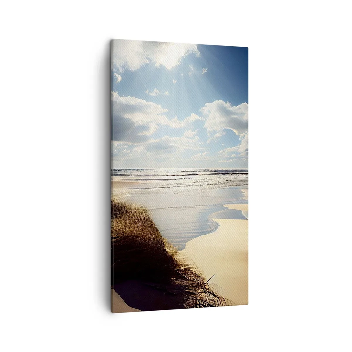 Impression sur toile - Image sur toile - Plage, plage sauvage - 45x80 cm