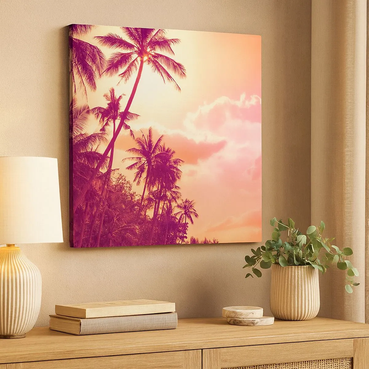 Impression sur toile - Image sur toile - Tu dois choisir - 30x30 cm