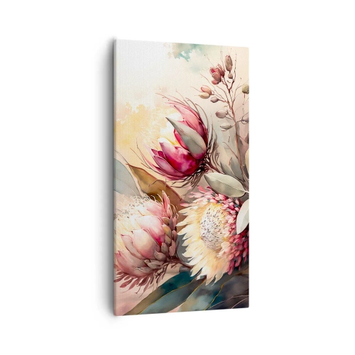 Impression sur toile - Image sur toile - De profil et de face - 55x100 cm