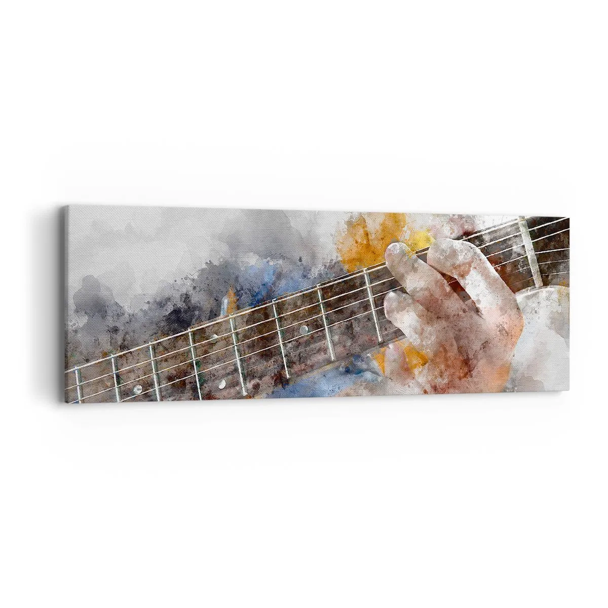 Impression sur toile - Image sur toile - La poésie entre les cordes - 90x30 cm