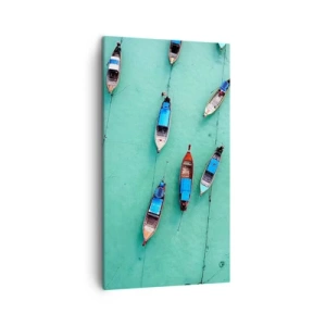 Impression sur toile - Image sur toile - Dans une attente jouyeuse - 45x80 cm