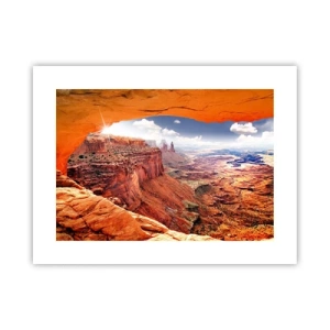 Affiche - Poster - Sculpté par la nature elle-même - 40x30 cm