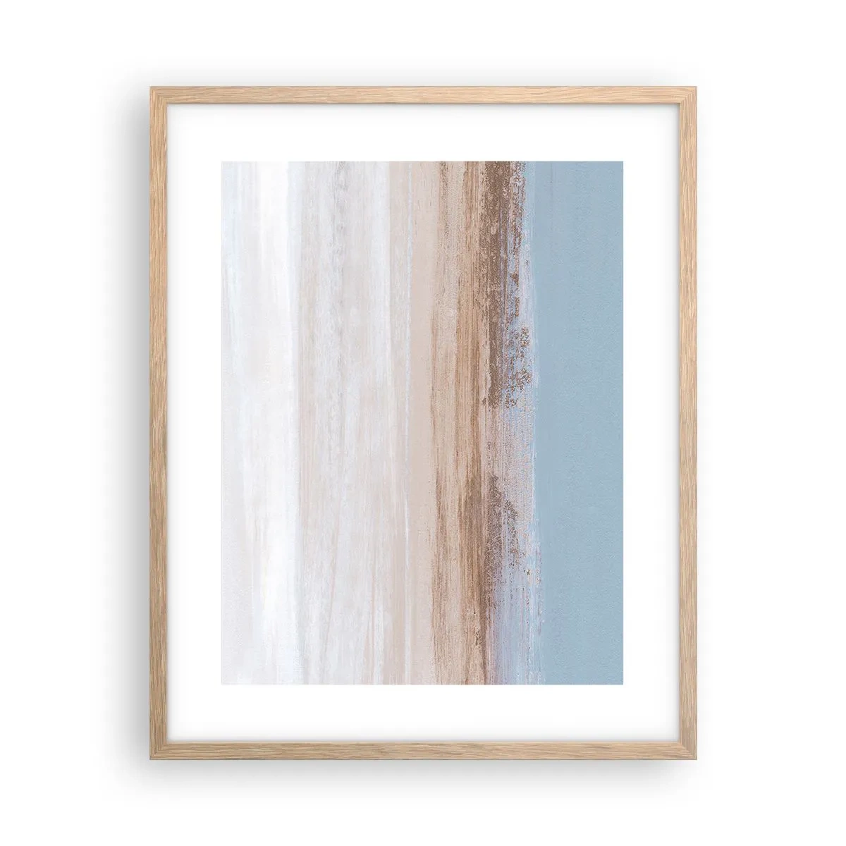 Affiche dans un chêne clair - Poster - Paysage ambigu - 40x50 cm