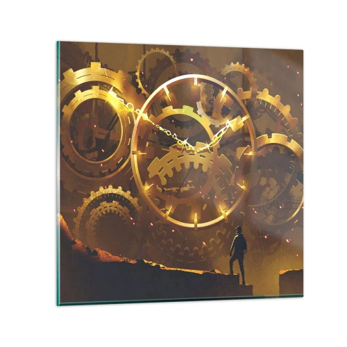 Impression sur verre - Image sur verre - À la source du temps - 50x50 cm