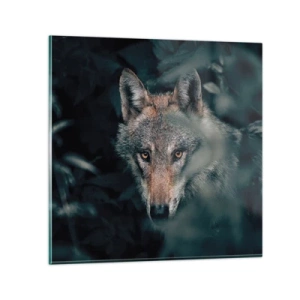 Impression sur verre - Image sur verre - Chasseur - 30x30 cm