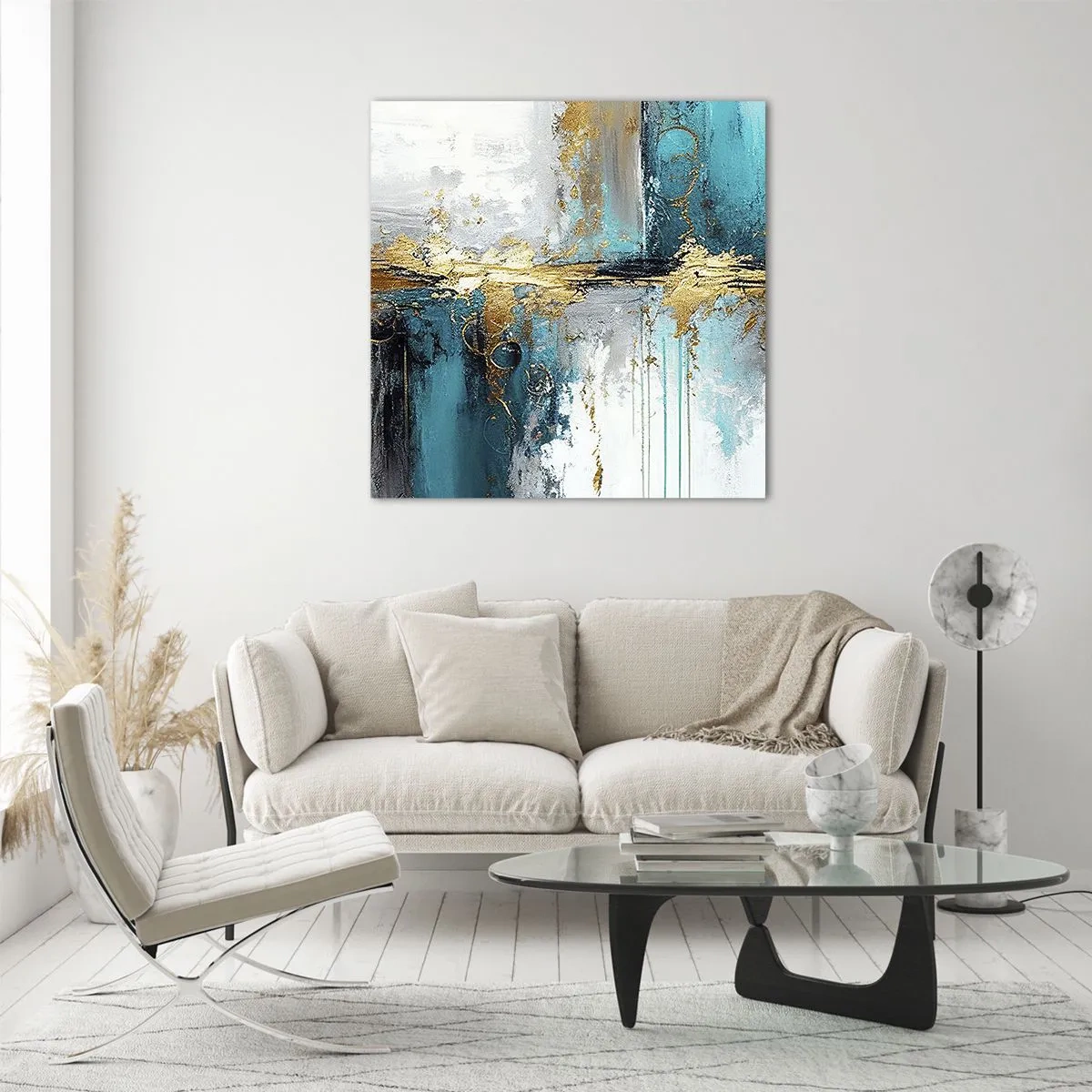 Impression sur verre - Image sur verre - Tout coule - 30x30 cm