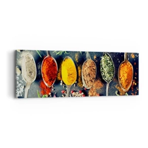 Impression sur toile - Image sur toile - Magie culinaire - 90x30 cm