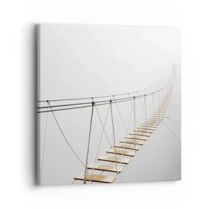 Impression sur toile - Image sur toile - Où cela va-t-il te mener? - 40x40 cm