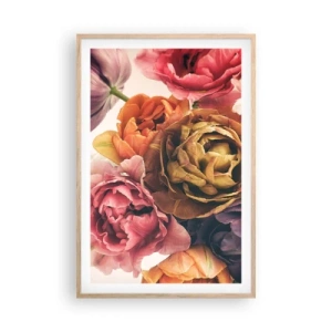 Affiche dans un chêne clair - Poster - La fête de la vie - 61x91 cm