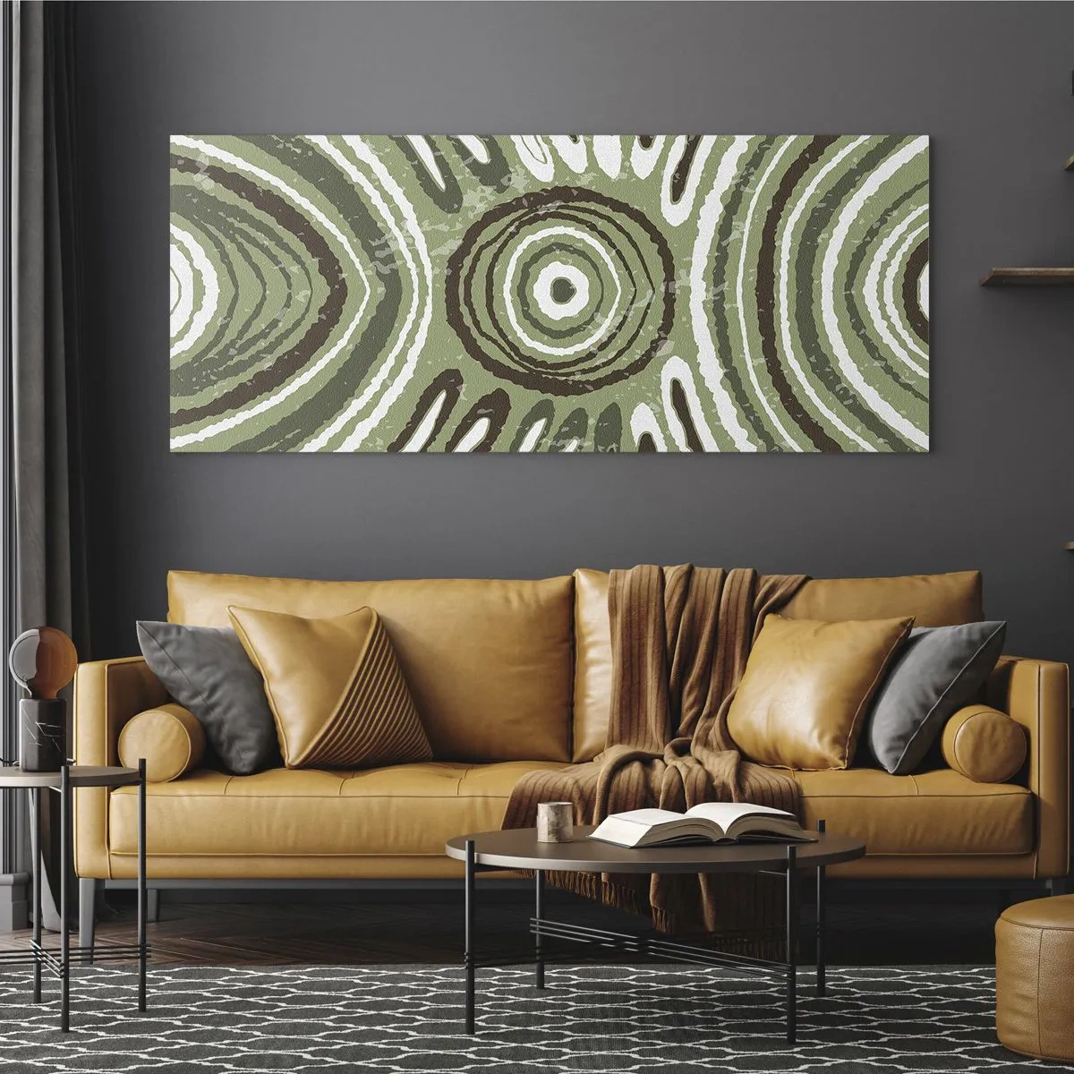 Impression sur verre - Image sur verre - Une explosion d'émotions - 100x40 cm