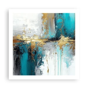 Affiche - Poster - Tout coule - 60x60 cm