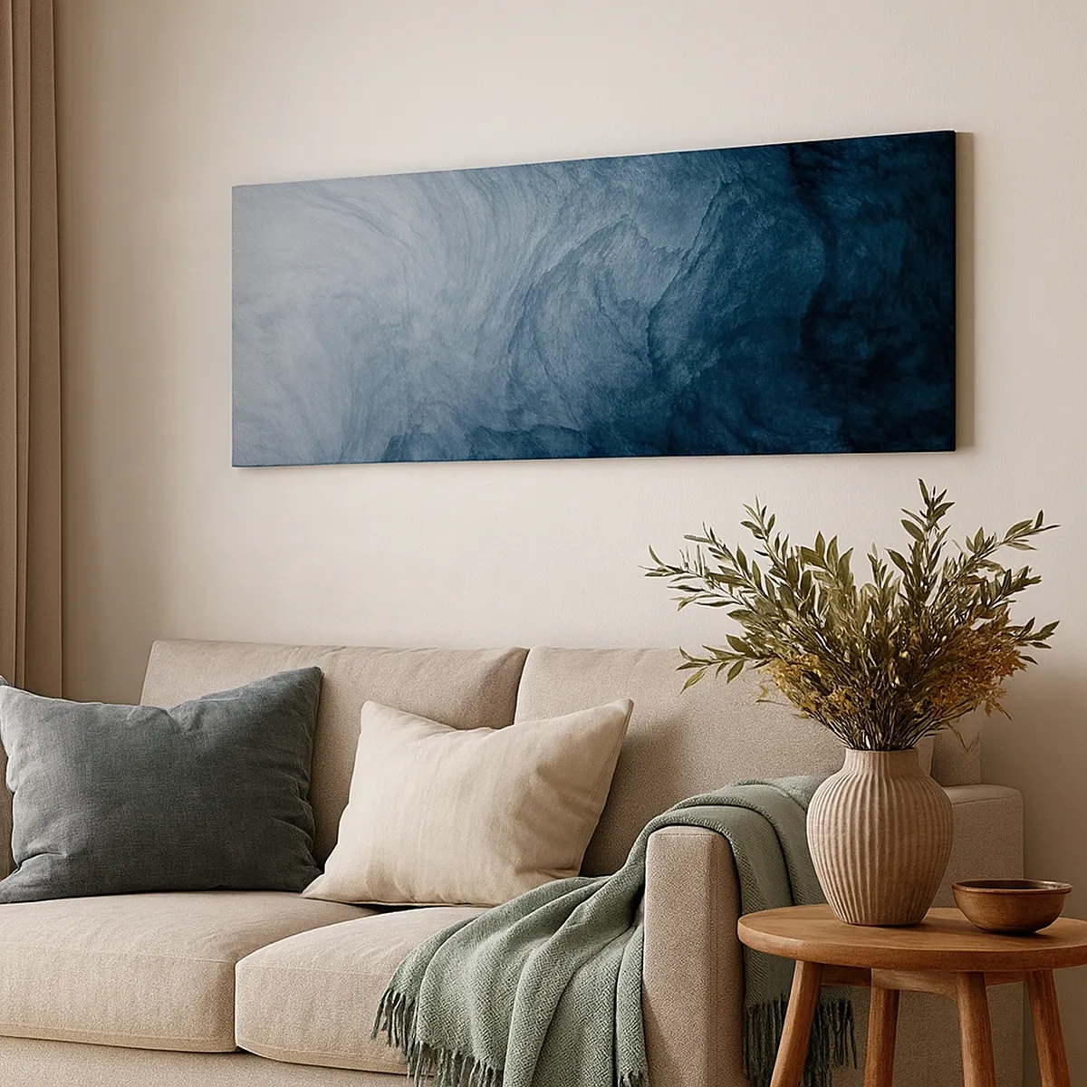 Impression sur toile - Image sur toile - Atteindre en profondeur - 30x30 cm