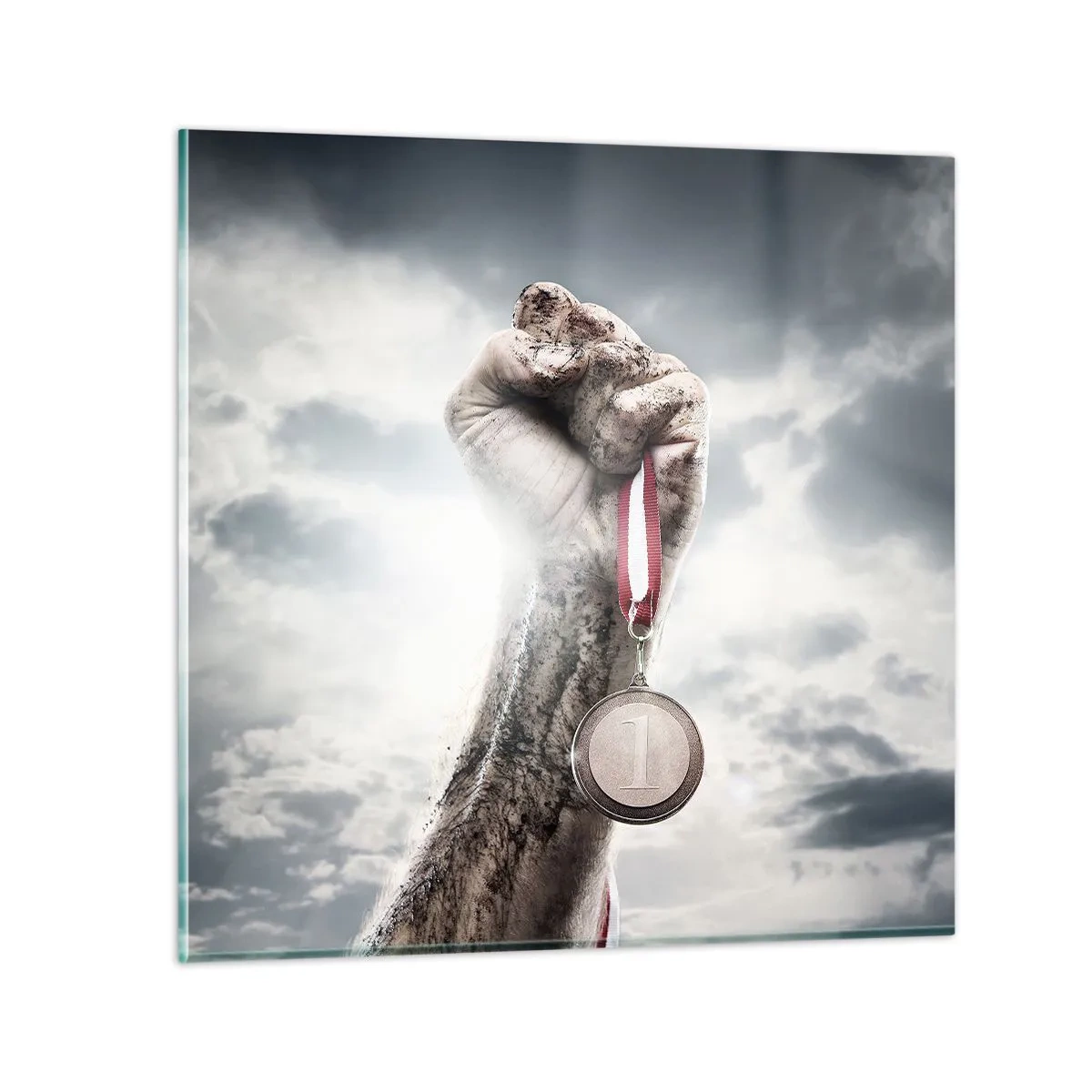 Impression sur verre - Image sur verre - Per aspera ad astra - 40x40 cm