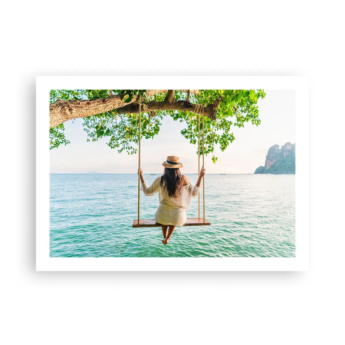 Affiche - Poster - La vie est belle - 70x50 cm