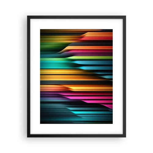 Affiche dans un cadre noir - Poster - Un organe de lumière - 40x50 cm