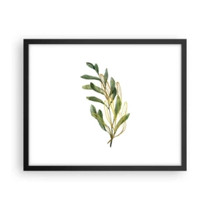 Affiche dans un cadre noir - Poster - Tout ce qui est bon - 50x40 cm