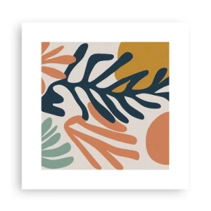 Affiche - Poster - Mers de corail - 30x30 cm