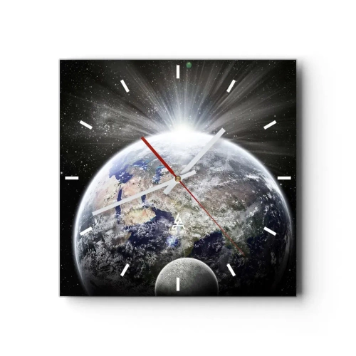 Horloge murale - Pendule murale - En pleine splendeur - 40x40 cm