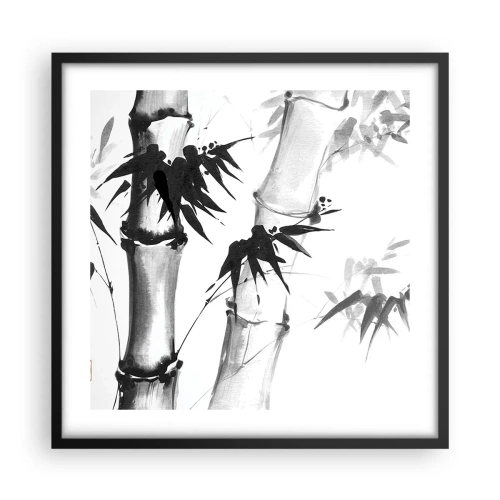 Affiche dans un cadre noir - Poster - Gros plan sur l'orient - 50x50 cm