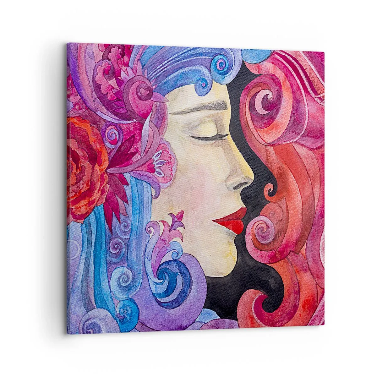 Impression sur toile - Image sur toile - L'Art Nouveau est toujours vivant - 50x50 cm