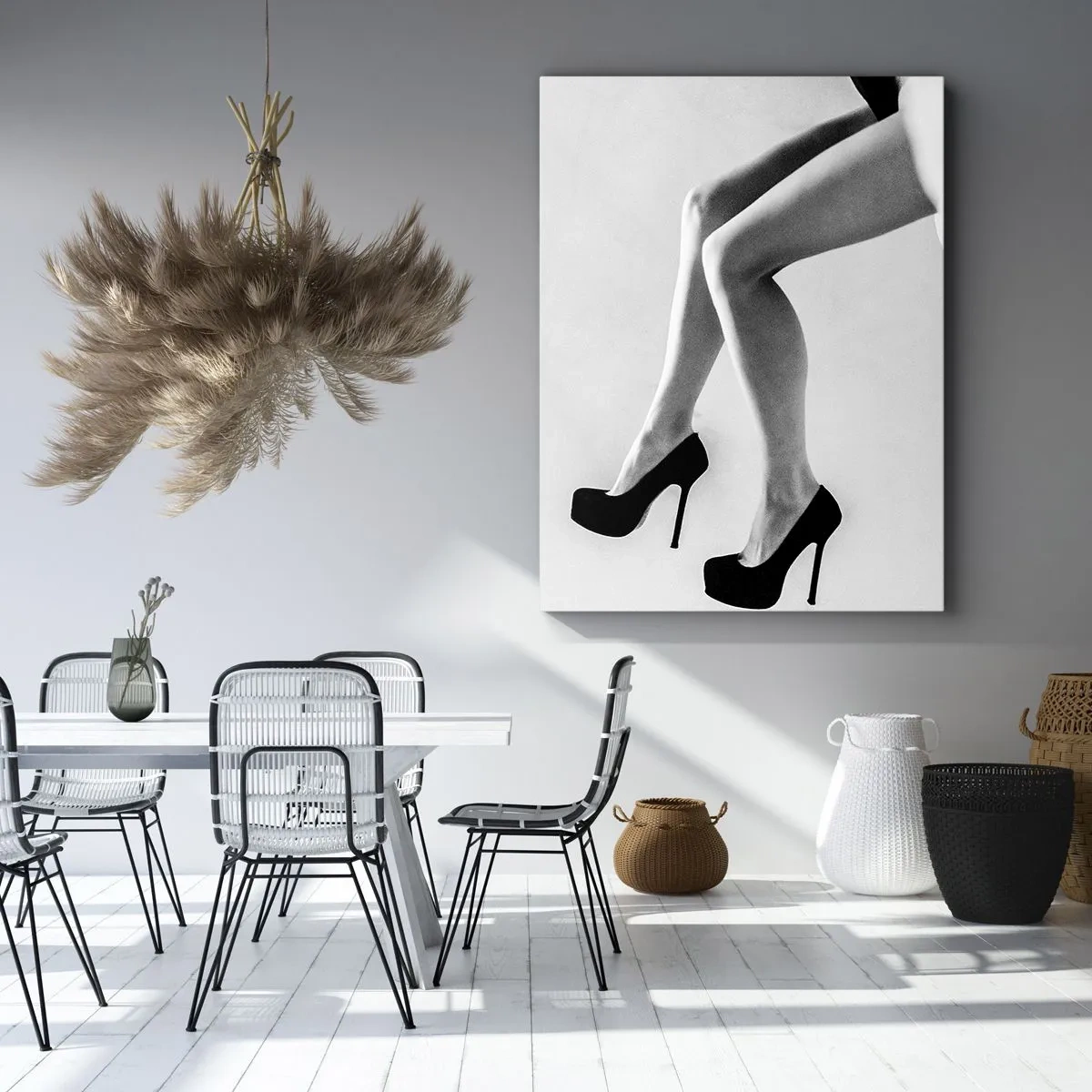 Impression sur toile - Image sur toile - Féminité éternelle - 45x80 cm