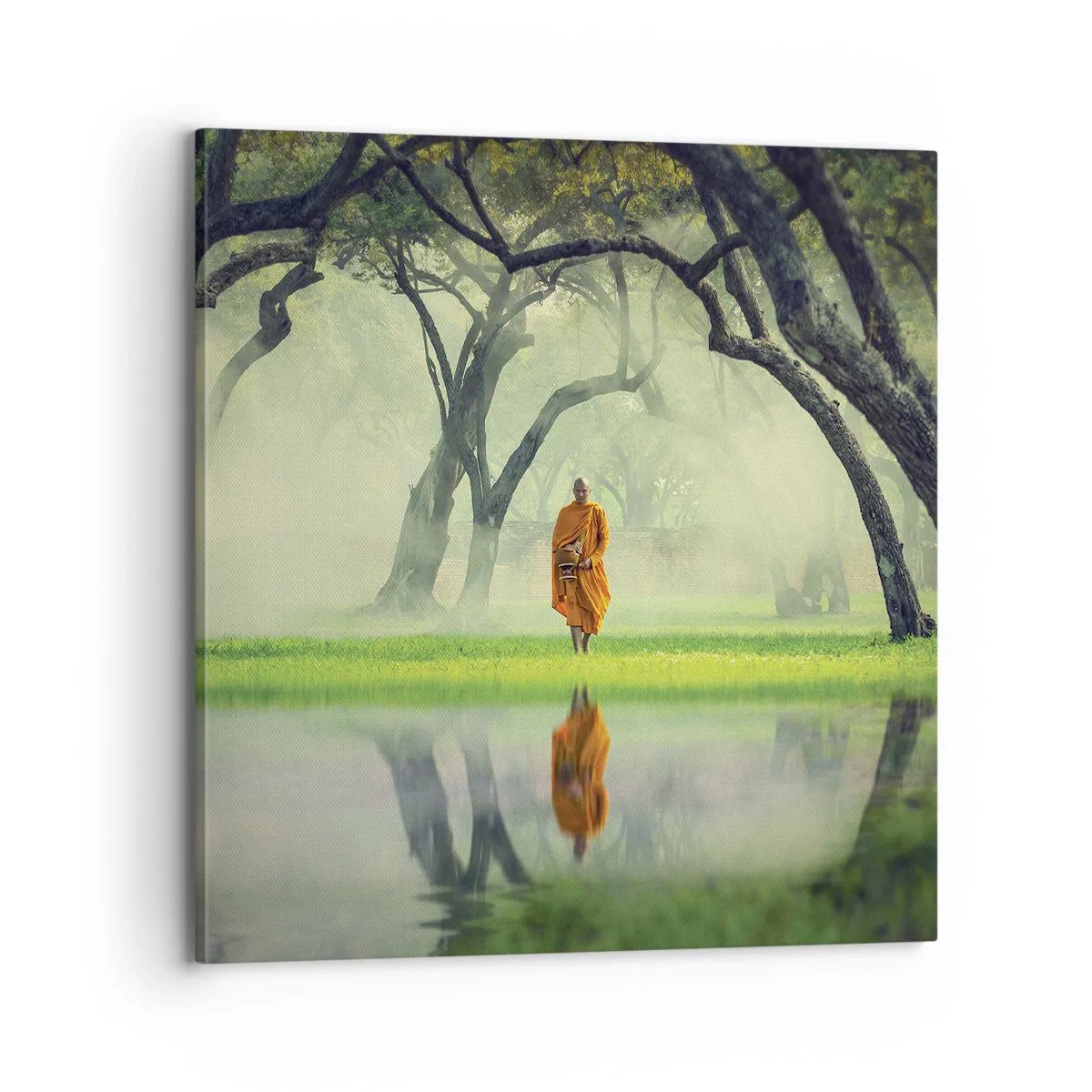 Impression sur toile - Image sur toile - En route vers l'illumination - 70x70 cm