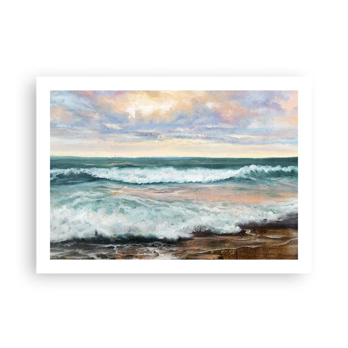 Affiche - Poster - Ici tu adouciras ton âme - 70x50 cm