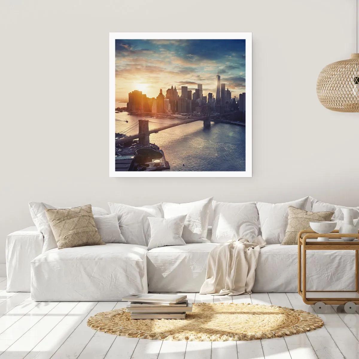 Affiche - Poster - Monument de la culture occidentale - 50x50 cm