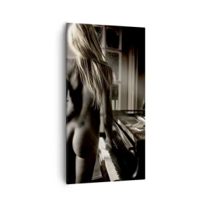 Impression sur toile - Image sur toile - Harmonie parfaite du soir - 55x100 cm