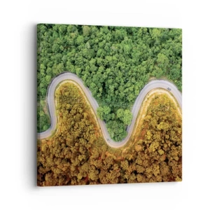 Impression sur toile - Image sur toile - Frontieres et differences - 30x30 cm