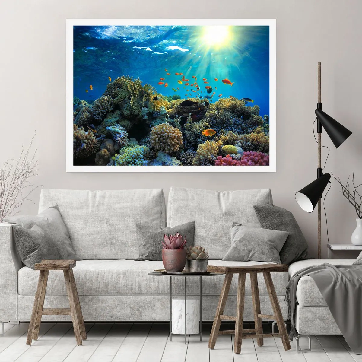 Affiche - Poster - Trésor sous-marin - 70x50 cm