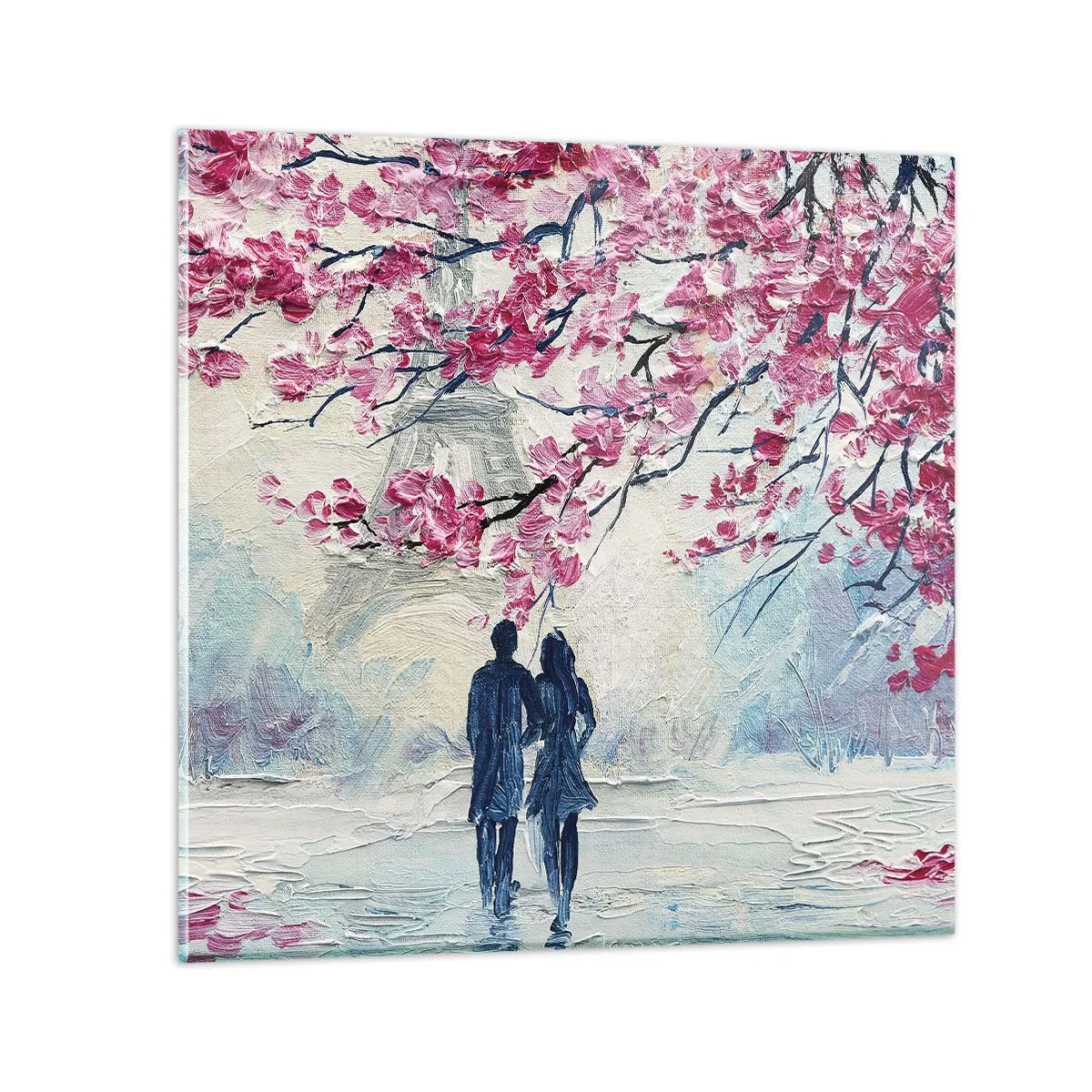 Impression sur verre - Image sur verre - Ballade romantique - 40x40 cm