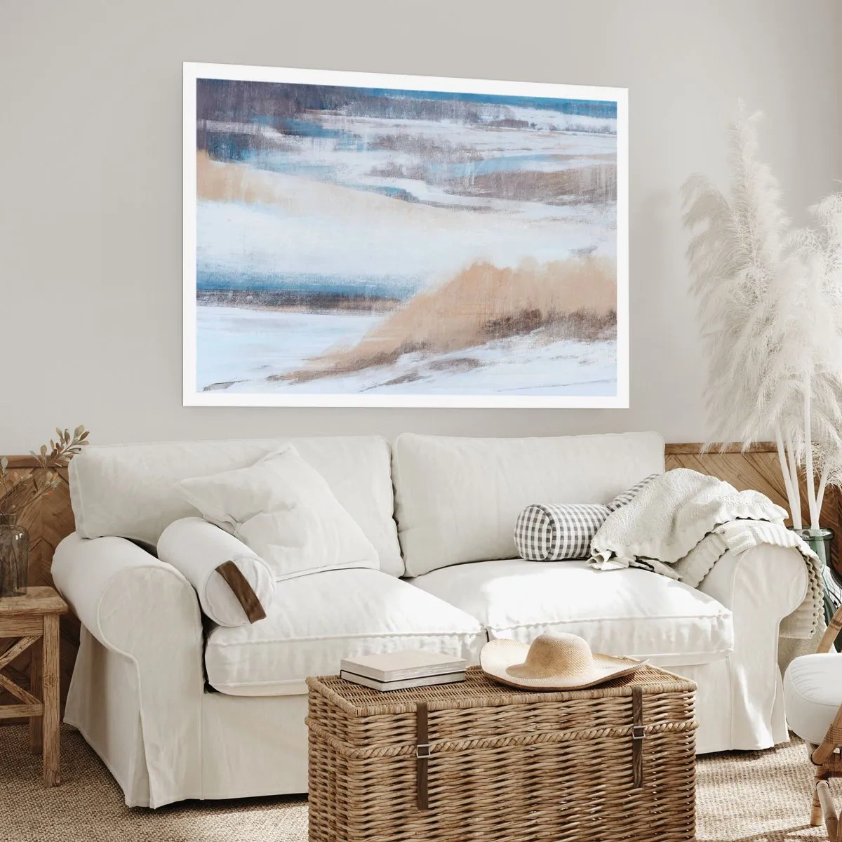 Affiche - Poster - Composition hivernale - 91x61 cm