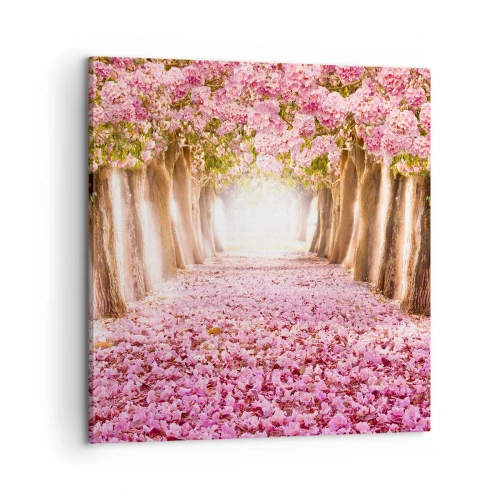 Impression sur toile - Image sur toile - La route du paradis - 60x60 cm