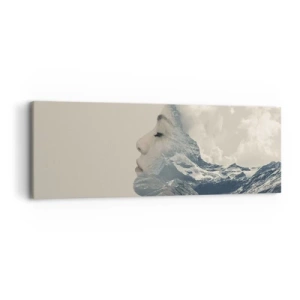 Impression sur toile - Image sur toile - La beauté des éléments - 90x30 cm