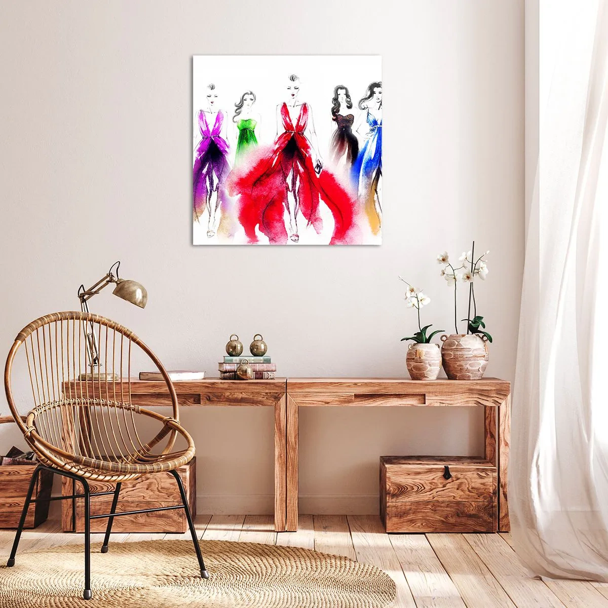 Impression sur toile - Image sur toile - Ambiances pour les déguisements - 60x60 cm