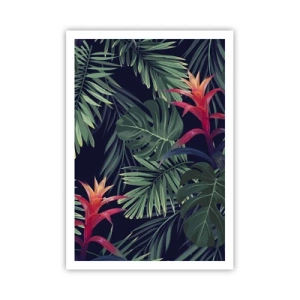 Affiche - Poster - immergé dans la nature - 70x100 cm