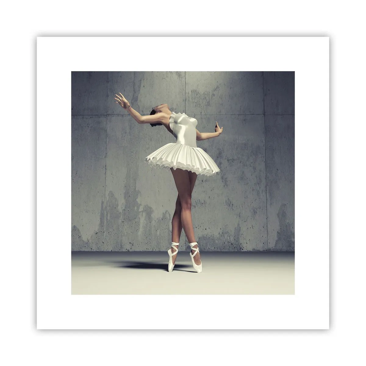 Affiche - Poster - Léger comme un oiseau - 30x30 cm