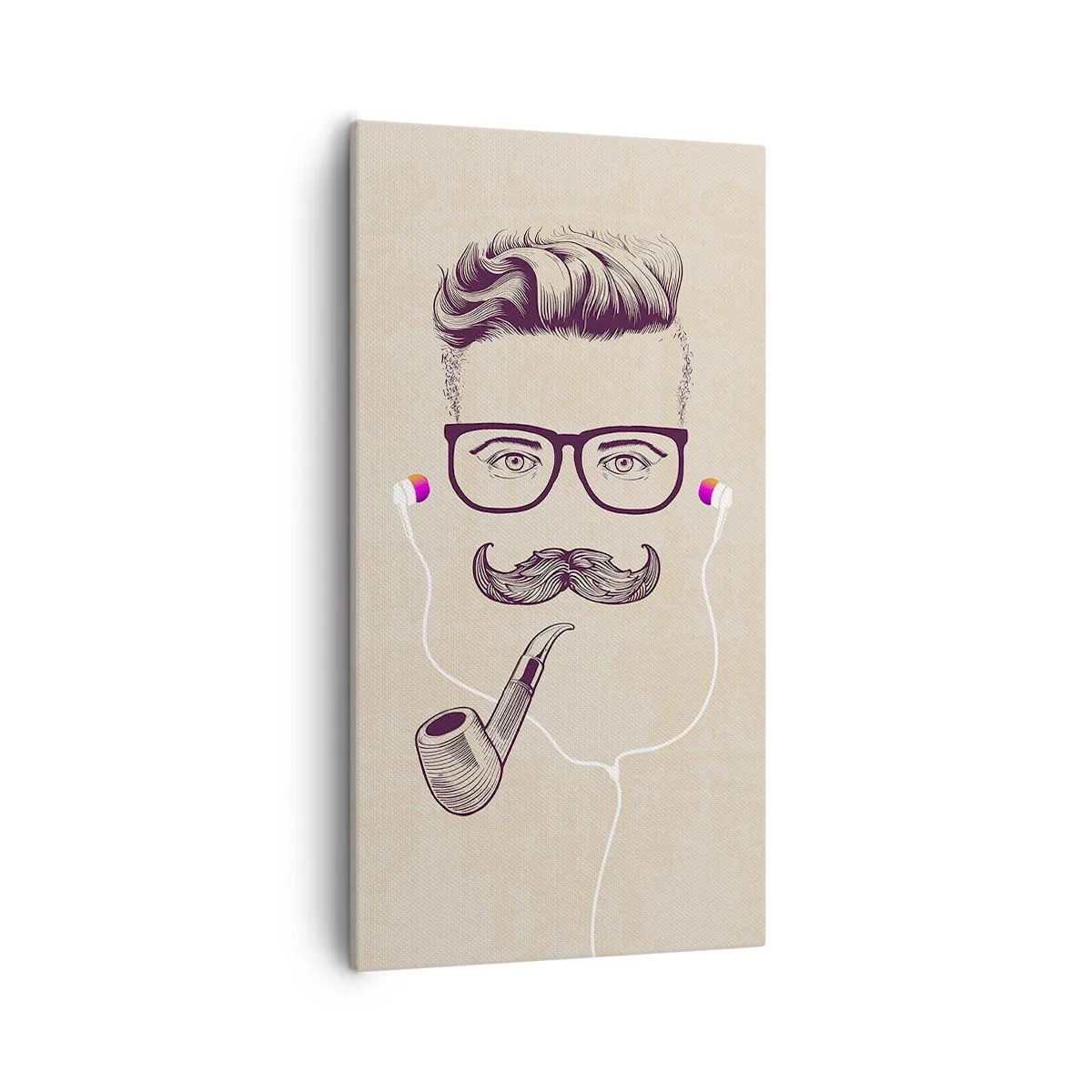 Impression sur toile - Image sur toile - Un vrai homme? - 55x100 cm