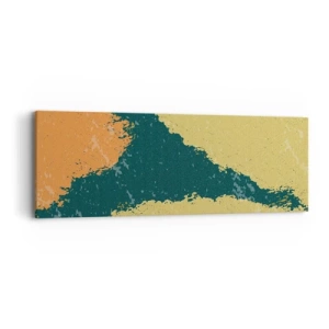 Impression sur toile - Image sur toile - Abstraction – mouvement lent - 90x30 cm