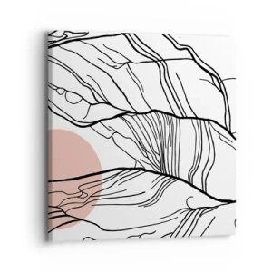 Impression sur toile - Image sur toile - Dans un réseau de brindilles - 30x30 cm