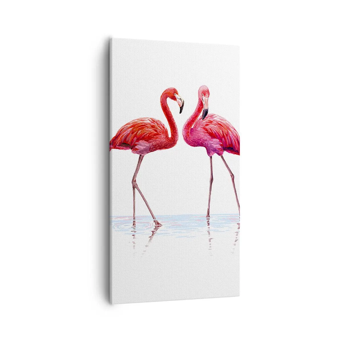 Impression sur toile - Image sur toile - Rendez-vous rose - 55x100 cm