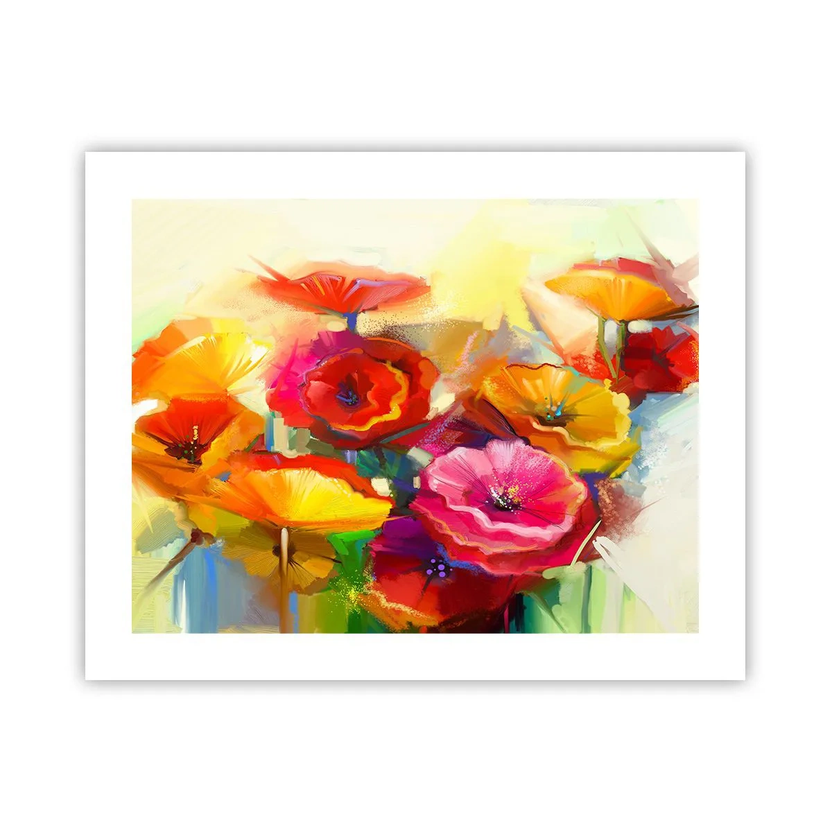 Affiche - Poster - Pas seulement rouge - 50x40 cm